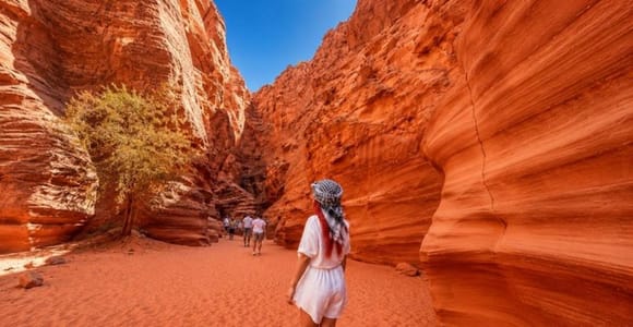 Sharm: Dahab Blue Hole & Canyon visit w/Snorkeling & Lunch