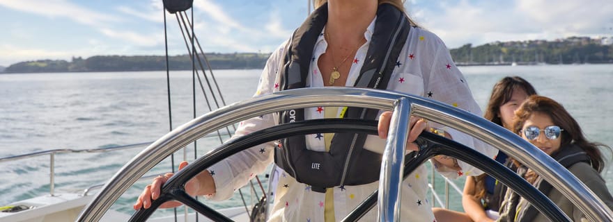 Expérience de voile de 2 heures dans le cadre de l'America's Cup dans le port de Waitemata