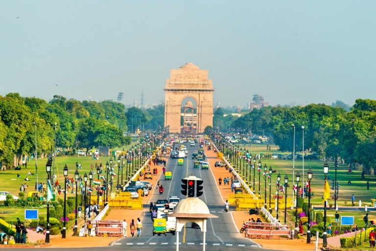 New Delhi: privé sightseeingtour door New en Old DelhiHalfdaagse tour door New Delhi (6 uur)