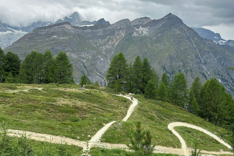 Zermatt: Sunnegga Flow Trail Guided Mountain Bike Tour