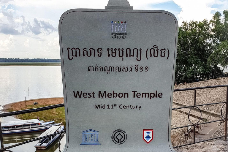 Siem Reap: Ancient Reservoir Secluded Sunset Boat Ride Ancient Reservoir Sunset with Guide