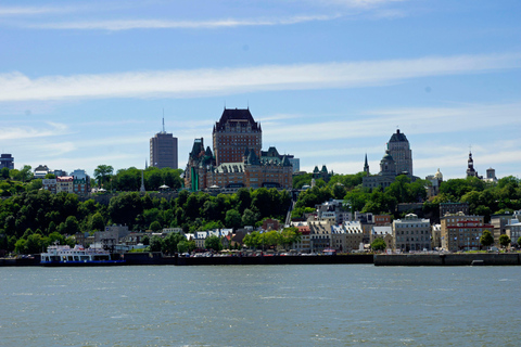 Québec City: Old Town Walk and Panoramic Ferry to Lévis Quebec City from the River