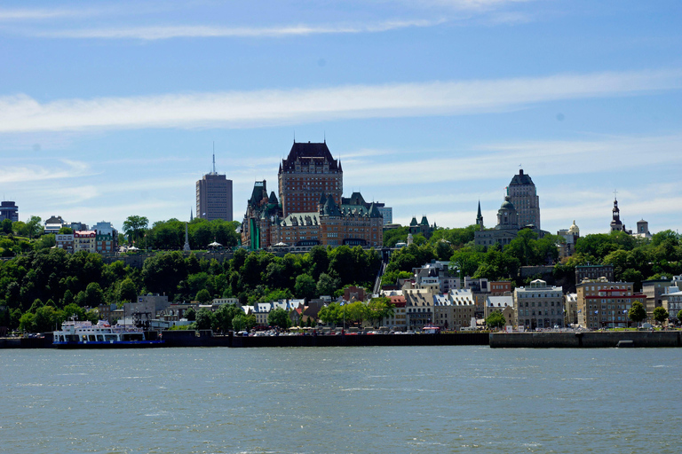 Québec City: Old Town Walk and Panoramic Ferry to Lévis Quebec City from the River