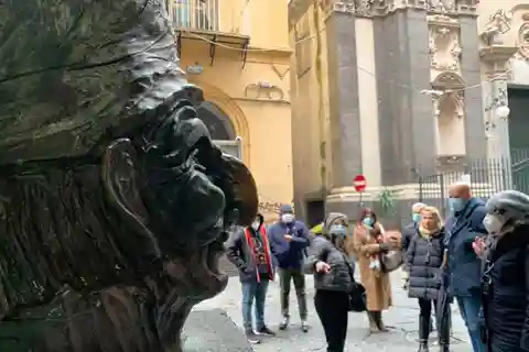 Napoli centro storico - rundtur i Italiano