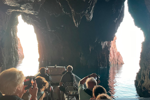 Från Cargèse : Calanques i Piana