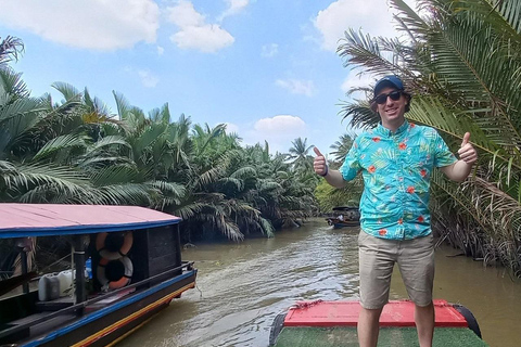 Mekong Delta with Boat and Coconut Workshop