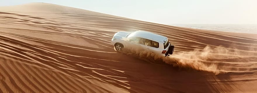 Safari dans le désert de Doha avec balade à dos de chameau, quad et toutes les options supplémentaires