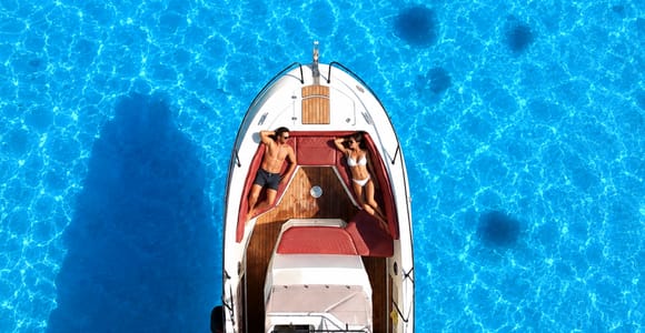 Schnellboot-Tour zu 3 Inseln in der Blauen Bucht: Schnorcheln & Cocktails