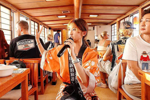 Tokyo Night Tour Dinner Cruise, Tokyo Tower,Shibuya&Shinjuku Tokyo Night Tour: Dinner cruise,Tokyo Tower,Tsukiji&Shinjuku