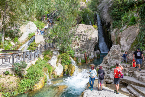 Depuis El Albir : Circuit des cascades de Guadalest et d&#039;Algar