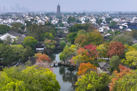 Da Shanghai: Tour di 2 giorni di Suzhou e della città d&#039;acqua di Tongli