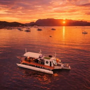 Coron Island Sunset Cruise: Luxury Trimaran, Relax & Unwind
