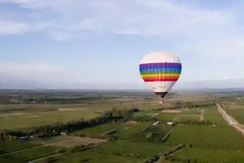 Mendoza: Hot air balloon ride over Mendoza's wineries