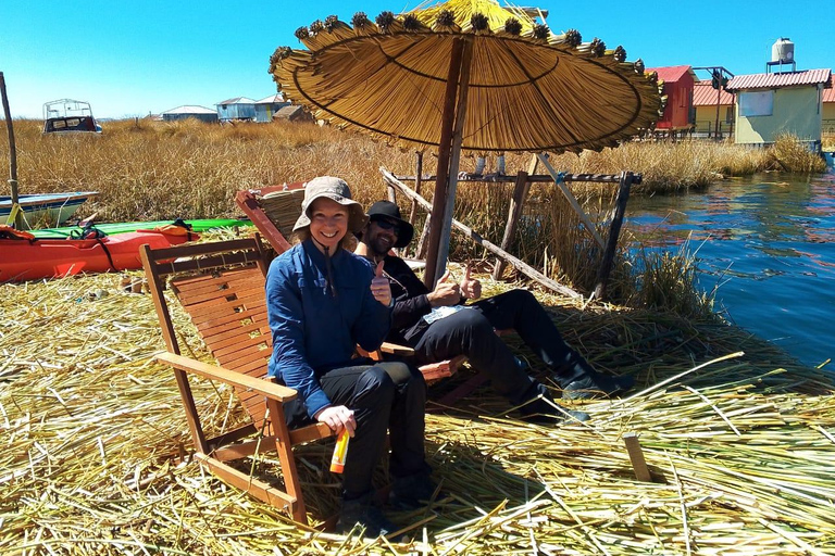 Puno - Floating Island of the Uros by kayak
