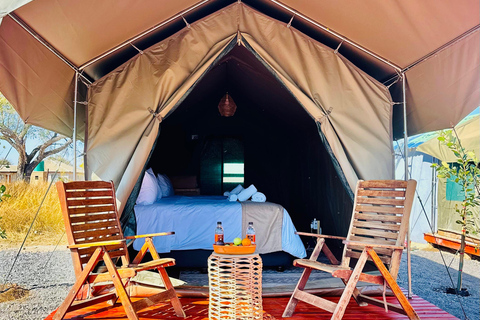 3-tägige Pilanesberg Tlou En-Suite Zelt-Safari3-tägige Pilanesberg Tlou Safari mit Zeltunterkunft und eigenem Bad