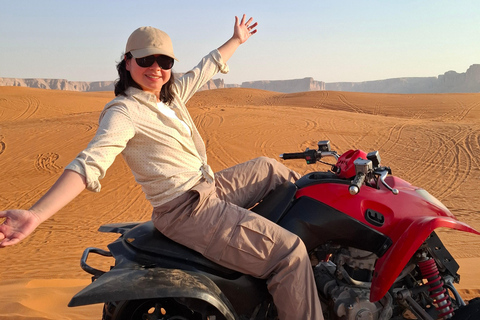 Riyadh : Sand Dunes Desert ( Camel ride + Quad bike )