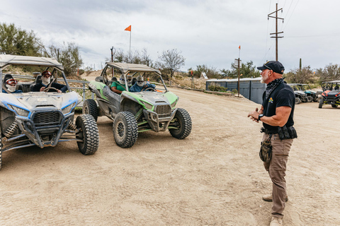 Visite guidée du désert de Sonoran en quad et en UTVTour guidé de 3 places en UTV