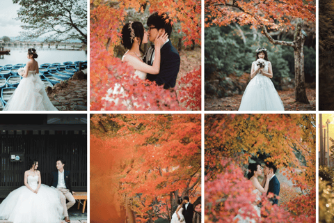 Kyoto et Nara : visite photographique de mariage avec 3 sites pittoresquesKyoto et Nara : circuit photo de mariage avec 3 sites pittoresques