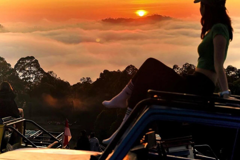 Bali: Zonsopgang Jeep Tour met ontbijt en koffieplantage