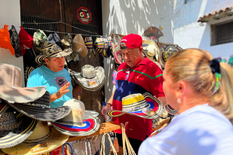 Tour a piedi al tramonto di Cartagena: Storia, mura e Getsemaní