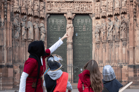 Tour guiado inmersivo de Estrasburgo en el siglo XVVisita guiada inmersiva a Estrasburgo en el siglo XV