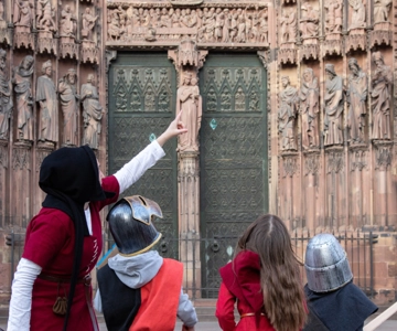 Immersive guided tour of Strasbourg in the 15th century