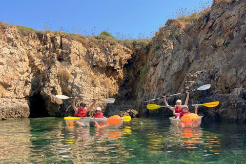 Menorca: Guided Tour by Transparent Kayak Menorca: Guided tour by transparent kayak