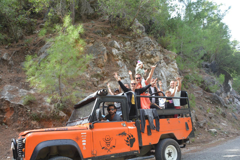 Marmaris: Jeep Safari Adventure with Lunch and Water Fights
