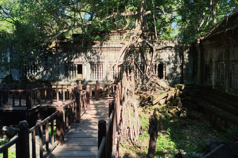 Excursion privée d'une journée à Banteay Srei, Beng Mealea et Rolous