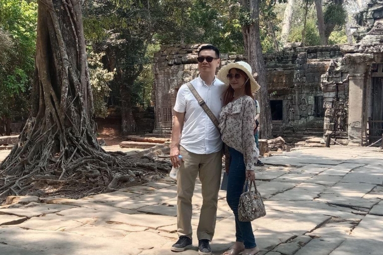 Visita guiada conjunta a Angkor WatVisita guiada conjunta al amanecer de Angkor Wat