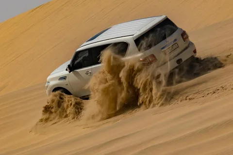 Safari privato nel deserto di Doha, mare interno, sand boarding