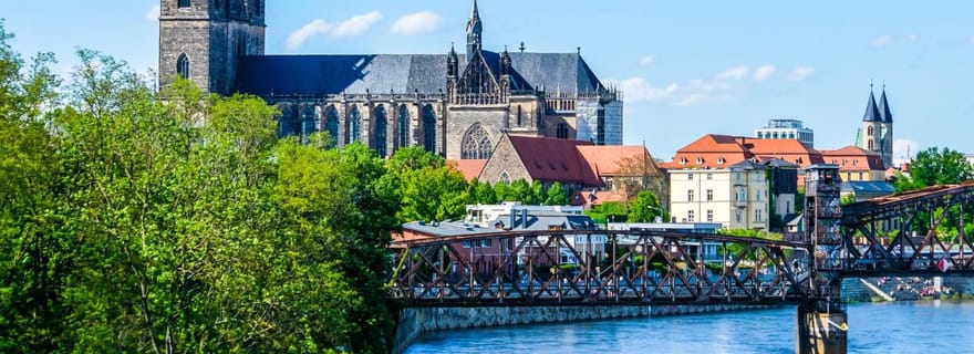 Magdebourg : Promenade express avec un habitant