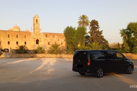 Kreta: privétransfer van of naar havens en luchthavens (Mercedes)Enkele reis tussen Chania / Heraklion en Noord-Rethymno