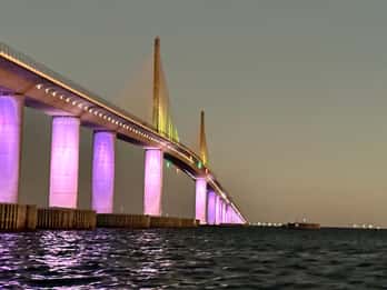 St. Petersburg, Floride : visite du coucher de soleil et des lumières du pont Skyway