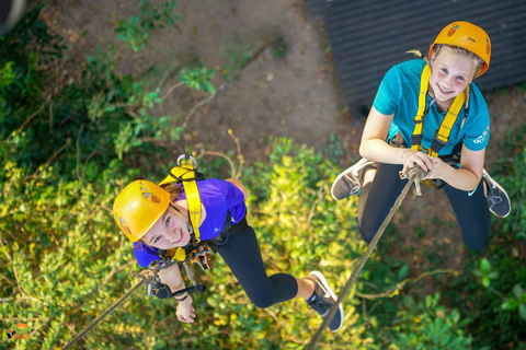 Angkor Zipline och Discover Highlight Angkor Wat med solnedgångPrivat tur