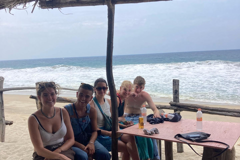 Sunset by Horse on the Beach