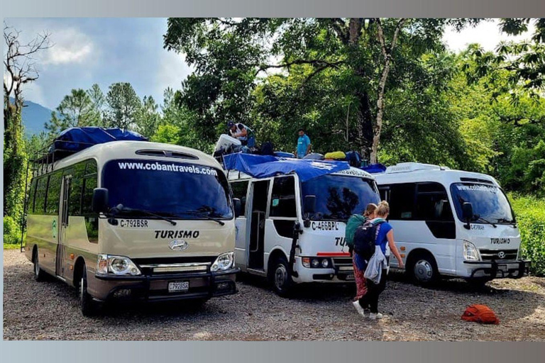 Flores: Traslado Desde Flores a Semuc Champey, Lanquin Exclusivo Turismo