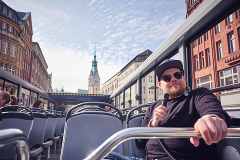 Hamburg: Hop-On Hop-Off Bus Tour Family Ticket