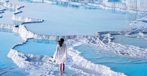Antalya, Belek, Side, Kemer: Pamukkale Tagestour mit Mittagessen