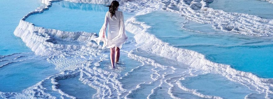 Antalya, Belek, Side, Kemer : Pamukkale Excursion d'une journée avec déjeuner