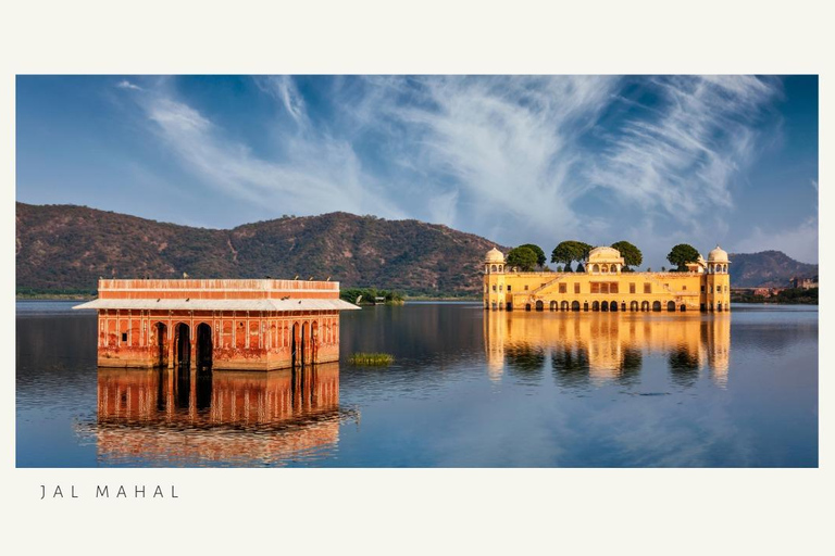 Jaipur: Tour de medio día (Fuerte Amber, Panna Meena, Jal Mahal)Viaje con todo incluido