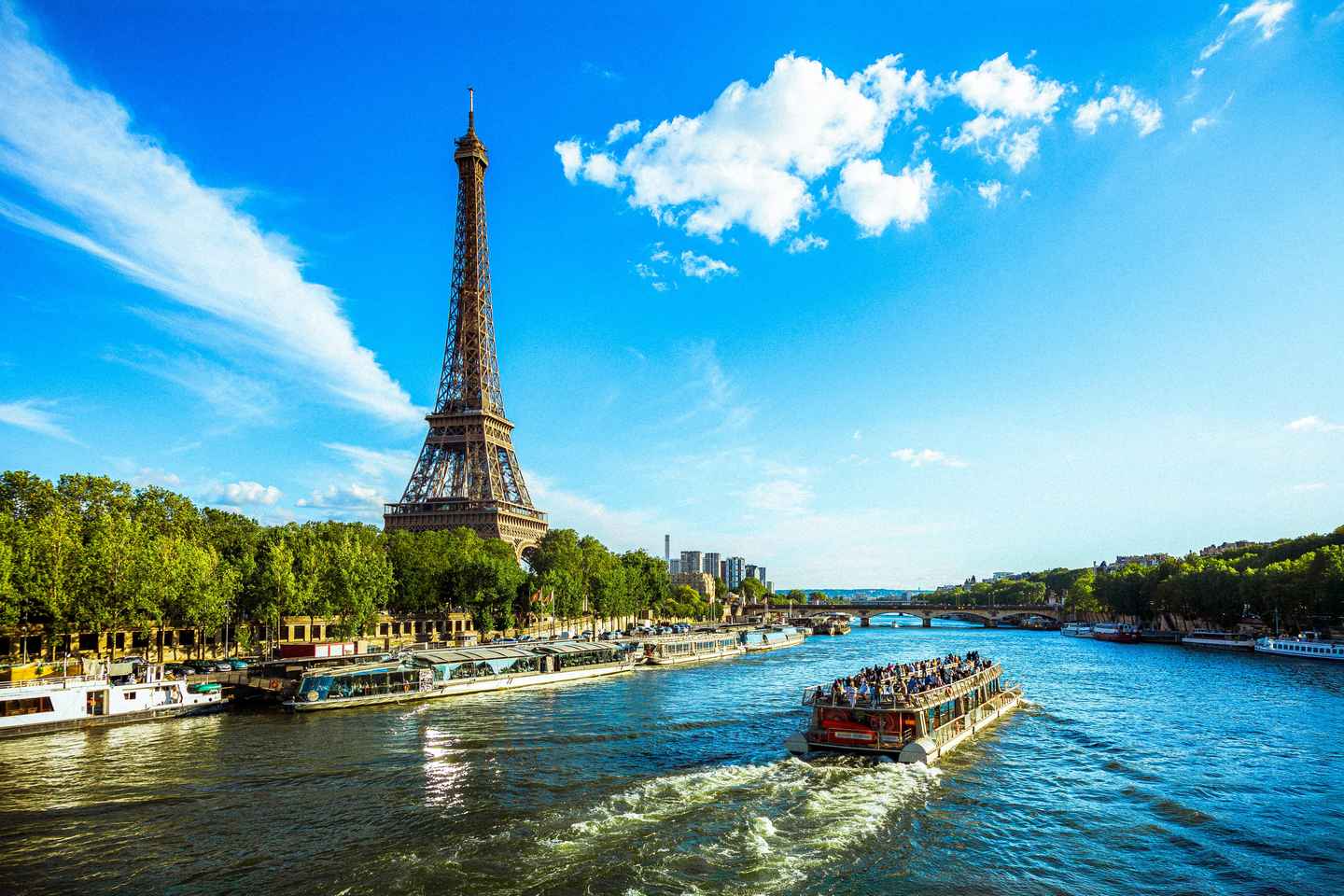 Paris: Seine River Cruise & Eiffel Tower Guided Tour - Summit Floor Eiffel Tower Tour in English & River Cruise
