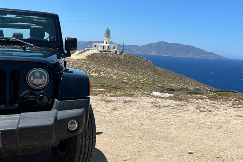 Myconian Jeep turer och vibbar