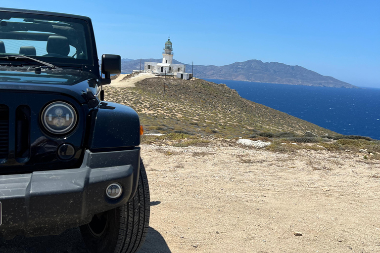 Myconian Jeep turer och vibbar