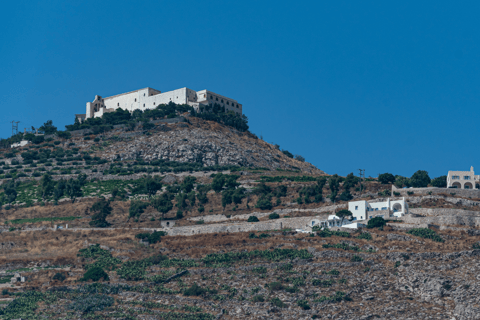 Santorini: Wycieczka z przewodnikiem o zachodzie słońca z odbiorem z hotelu