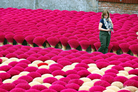 Hanoi: Incense Village & Hat Craft or Dau Pagoda SMALL GROUP SMALL GROUP: Stunning Incense Village & Hat Village - BEST