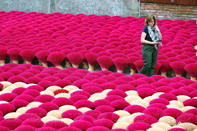 Hanoi: Incense Village & Hat Craft or Dau Pagoda SMALL GROUP SMALL GROUP: Stunning Incense Village & Hat Village - BEST