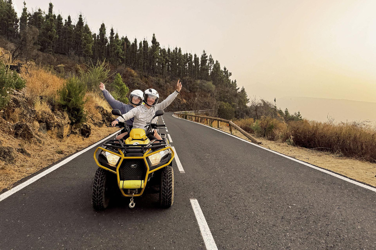 Puerto de la Cruz: Ascend Mount Teide on a quad bike to experience a magical sunset Individual Quad (1 person per quad)