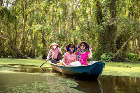 Depuis Ho Chi Minh Ville : Excursion d&#039;une journée au village flottant de Tan Lap