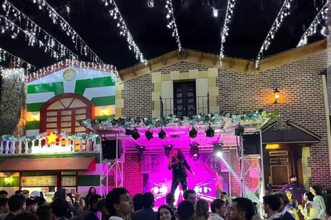Bogotá: Rooftop Drinks, Dinner & VIP Nightclub Experience
